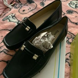Pierre dumas black loafer 7w